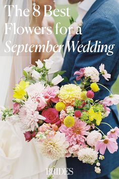 the 8 best flowers for a september wedding