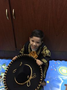 Mexican mariachi suit. Hats