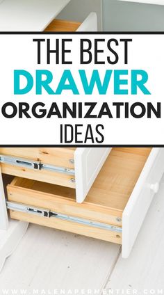 the best drawer organization ideas to organize your home or office with lots of storage space