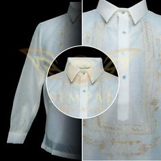 Jusilyn Barong Tagalog - Sports Collar upto 30% discount in Dubai, UAE | Simpal Boutique Formal Shirts