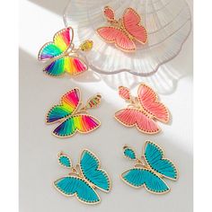 Product Name: Ins Style Butterfly Holiday Earrings Colorful Line Shape Butterfly Statement Earrings Item NO.: 8134880756003 Weight: 0.05 kg = 0.1102 lb = 1.7637 oz Category: Accessories> Jewelry Tag: Fashion Earrings , BAUBLE BAR, DINSNEY EARRINGS, DISNEY EARRINGS, EYE EARRINGS, FLOWER EARRINGS, GOLD EARRINGS, MICKEY, MICKEY MOUSE EARRINGS, STONE EARRINGS, SWAROVSKI EARRINGS Creation Time: 2023-05-11 Stainless Steel PostsHypoallergenic2.2" no lead or nickel Weight:22g Cheap Accessories Jewelry, Earrings Disney, Mouse Earrings, Bauble Bar, Flower Earrings Gold, Disney Earrings, Shape Butterfly, Mickey Mouse Earrings, Holiday Earrings