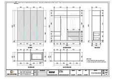 an architectural drawing shows the interior and exterior areas of a kitchen, with measurements for each section