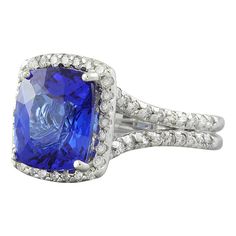 Stamped: 14K Total Ring Weight: 6.7 Grams Tanzanite Weight 6.00 Carat (10.50x9.00 Millimeters)Diamond Weight: 0.70 carat (F-G Color, VS2-SI1 Clarity )Face Measures: 13.15x11.50 Millimeter SKU: [601127] Formal Sapphire Ring With Radiant Cut, Formal Radiant Cut Sapphire Ring, Luxury Tanzanite Diamond Ring Gia Certified, Luxury Gia Certified Tanzanite Diamond Ring, Classic Tanzanite Sapphire Ring In Radiant Cut, Luxury Sapphire Ring With Radiant Cut For Formal Occasions, Gia Certified Radiant Cut Ring For Formal Occasions, Gia Certified Radiant Cut Ring For Formal Events, Luxury Radiant Cut Sapphire Ring For Formal Occasions