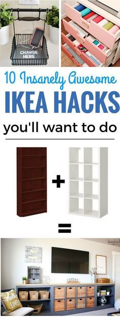 ikea hacks you'll want to do in the living room or bedroom