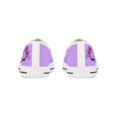 DESCRIPTION Step out in style with these Lavender Sakura Asexual Shoes. The pastel lavender design features the Asexual pride flag colors and a subtle cherry blossom pattern. These asexual pride sneakers are the perfect way to show your Asexual pride and make a statement about inclusivity. They are made from high-quality materials for durability and comfort. Wear them to pride events or anytime you want to show your support for the Asexual community. Get your Lavender Sakura Asexual Sneakers tod Comfortable Purple Summer Sneakers, Purple Sneakers With Rubber Sole For Spring, Trendy Purple Sneakers For Summer, Casual Purple Canvas Shoes For Streetwear, Purple Sneakers For Spring, Casual Purple Canvas Shoes With Rubber Sole, Comfortable Purple Sneakers For Spring, Purple Summer Sneakers For Streetwear, Purple Sneakers With Round Toe For Spring