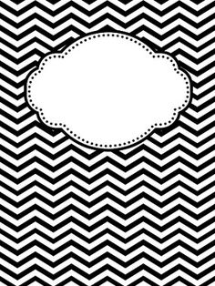 a black and white chevron pattern with a speech bubble in the center on top