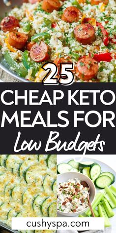 Cheap Keto Recipes, Cheap Keto Meals, Cheap Keto, Low Budget Meals, Keto Lasagna