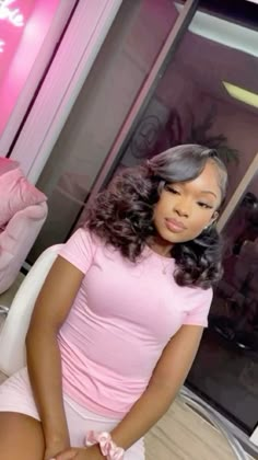 Short Quick Weave Hairstyles, Short Quick Weave, Sleek Ponytail Hairstyles, Sew In Hairstyles, Curly Weave Hairstyles, Birthday Hairstyles, Quick Weave Hairstyles