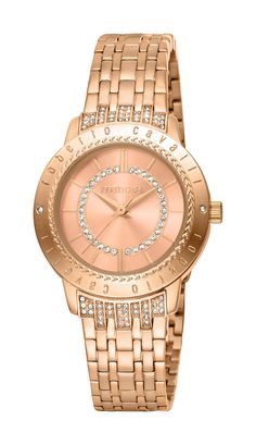 RC5L030M0075 Roberto Cavalli 4894626218941 Womens Quartz Stainless Steel Rose Gold Stainless Steel 5 ATM 32 mm Watch Designer Crossbody Bags, Ugg Classic, Analog Watch, Rose Gold Watch, Ed Hardy, Crystal Bracelet, Tie And Pocket Square, Minerals Crystals