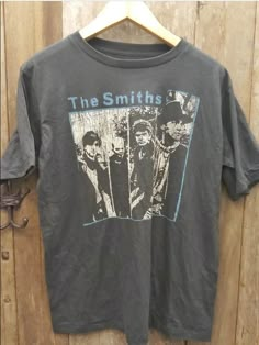 Radio Silence Brandy Shirt, The Smiths Tshirt Print, The Smiths Shirt, The Smiths T Shirt, Vintage Band T Shirts, Salford, The Smiths, I'm With The Band, Baggy Pants