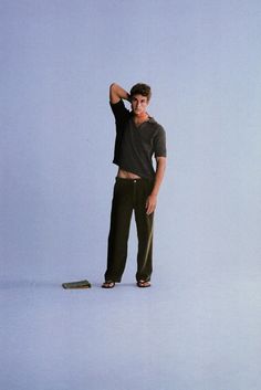 ERL Fall/Winter 2024 collection - Fucking Young! Trousers With Sneakers, Retro Haircut, Smart Attire, 2024 Menswear, Ruffled Gown, California Sweatshirt, Knit Polo, Polo Sweater, Wool Knit