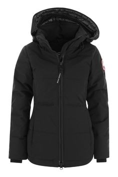 61 CANADA GOOSE CHELSEA - PADDED PARKA Canada Goose Chelsea, Canada Goose Parka, Short Parka, Leather Cap, Parka Coat, Backpack Straps, Parka Jacket, Clean Cut, Denim Pant