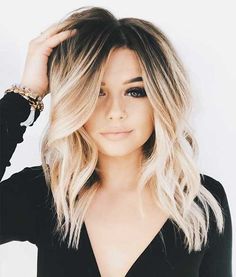 Hair Color Highlights, Trendy Hair, Hair Color Balayage, Hair Color Dark, Hair Color Trends, Blonde Balayage, Brown Hair Colors, Hair Waves