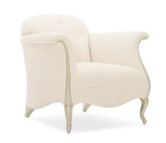 Two To Tango Chair Armchair White Living Room Chairs, Magic Bathroom, Classy Sofa, Hawaii Apartment, Ivory Furniture, Circle Sofa, Bedroom Cream, Beauty Rooms, Caracole Furniture