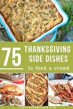 75 thanksgiving side dishes to feed a crowd