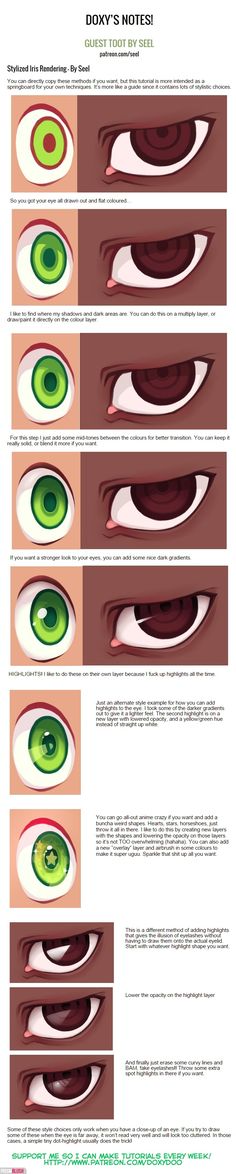 the different types of eyes are shown in this graphic style, including green and white