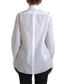 Stunning Dolce & Gabbana Collared Long Sleeves Dress Shirt Made of 100% cotton poplin in white color Features a bib with buttons and logo details Brand new with tags Made in Italy Perfect for women who want to look stylish and elegant. Material: 100% Cotton Long Sleeves Polo, Cotton Poplin Dress, Italian Craftsmanship, Cotton Poplin Shirt, Poplin Dress, Dolce E Gabbana, Collar Top, Long Sleeve Shirt Dress, Poplin Shirt