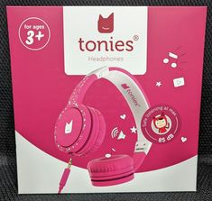 Immerse yourself in audio adventures with the Tonies Pink Headphones, featuring a detachable cable and brand-new, sealed box. These headphones offer crisp sound quality and comfort, perfect for young listeners. With a stylish pink design and adjustable headband, they ensure a snug fit and durability. Ideal for use with Toniebox or any audio device with a 3.5mm jack, they enhance audio experiences with clarity and ease. Whether for gifting or personal use, these headphones bring music and stories to life with every listen. Dive into immersive audio with Tonies Pink Headphones today! #AffiliateLink #Tonies #PinkHeadphones #ChildrensAudio Pink Headphones, Adjustable Headband, Pink Design, Sound Quality, Snug Fit, Headphones, Sound, Cable