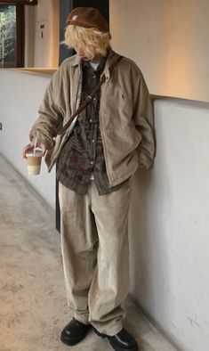 Masc Outfits, 일본 패션, Cool Fits, Streetwear Men Outfits, Ear Piercing, Mode Inspo, 가을 패션, Character Outfits