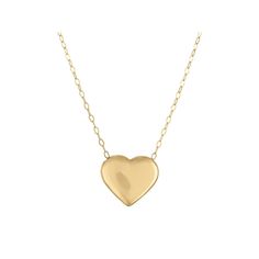 Add a touch of elegance to your outfit with this 14k gold petite puffed heart necklace. Click on this JEWELRY & WATCHES GUIDE to learn about fit, styles, materials and more! Add a touch of elegance to your outfit with this 14k gold petite puffed heart necklace. Click on this JEWELRY & WATCHES GUIDE to learn about fit, styles, materials and more! FEATURES Pendant dimensions: 12.25mm x 13.75mm Chain length: 18 in. Chain type: cable Clasp: spring-ring Nickel free Metal: 14k gold Plating: 14k gold F Classic Double Heart 14k Gold Necklaces, Classic Necklace With Delicate Chain For Valentine's Day, Classic 14k Gold Double Heart Necklaces, Elegant Yellow Gold Necklace With Heart Detail, Classic 14k Gold Open Heart Necklace, Classic Heart Necklace With Delicate Chain, Classic Heart Charm Necklace For Formal Occasions, Classic Open Heart Necklace For Valentine's Day, Classic Yellow Gold Open Heart Necklaces