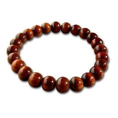 Koa Wood Bead Bracelet 8mm - Makana Hut Brown Wooden Beads Bracelet, Brown 8mm Beaded Round Bracelets, Brown Bracelets With 8mm Beads, Brown Round Bracelets With 8mm Beads, Brown Bracelet With 8mm Round Beads, Brown Stretch Bracelet With 8mm Round Beads, Meditation Brown Bracelet With Polished Beads, Brown Round Beads Bracelets For Meditation, Brown Round Beads Bracelet For Meditation