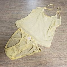 Yellow. Size 6. Never Worn. Very Light Pale Yellow, Women's Intimates, Lingerie, Size 6, Yellow, Women Shopping, Clothes, Color