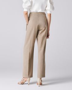 The Water Stone Pant features a large front patch pocket. The style is in straight and clean silhouette, a belt is added from the back, creating knots at front to add some accent to the look. Resilient in stretch suiting fabric, yet it falls naturally towards your legs making flowy movements when worn. Comes with side pockets as well, offering bit of functionality.