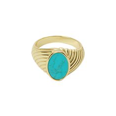 Genuine Gemstone 14k Gold-Plated Sterling Silver Natural color may vary Mother Of Pearl is a gemstone of purity and nurturing, known to calm emotions, enhance intuition, and support emotional healing, offering comfort and a sense of tranquility. Turquoise is a soothing gemstone that promotes emotional healing, inner calm, and communication, helping to alleviate stress and enhance overall well-being. Cuff Rings, Turquoise Rings, Earring Sale, Huggie Hoop Earrings, Lariat Necklace, Emotional Healing, Signet Ring, Gold Plated Sterling Silver, Ring Bracelet