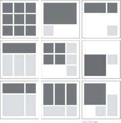 multiple squares are arranged in the same pattern