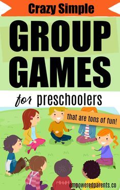 group games for preschoolers that are fun