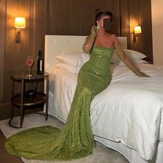 Elevate your elegance with Dreamy Vow's Luxury Dubai Mermaid Green Evening Dresses. With their beautiful gloves and elegant design, these gowns are perfect for any special occasion. Made for the sophisticated woman, they are sure to make a statement at any wedding party. Available in 2024. window.adminAccountId=244214477; Strictly Dresses, Elegant Green Dress, Saudi Arabia Women, Green Evening Dresses, Aesthetic Magic, Mermaid Green, Yellow Evening Dresses, Grey Evening Dresses, Champagne Evening Dress