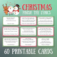 christmas printables for kids to play with the santa clause and other holiday activities