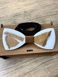 Wooden bow tie, white bow tie, mens bow tie, wedding bow tie, groomsmen bow tie, gift for husband, unique bow tie, unusual gift for mens White Bow Tie For Gifts, White Bow Tie Gift, Wedding Bow Tie Groomsmen, Bow Tie Groomsmen, Unique Bow Tie, Wedding Bow Tie, Groomsmen Bowtie, White Bow Tie, Wooden Bow Tie