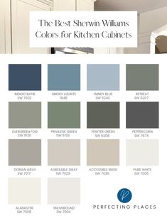 the best shelving williams colors for kitchen cabinets and countertops in white, blue, gray