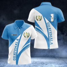 All of our Polo Shirt are custom-made-to-order and handcrafted to the highest quality standards. Each shirt is constructed from a premium polyester blend that is ultra-soft and incredibly comfortable. This shirt has some great features, it has 3 buttons, elastic collar, and cuffs. Extremely soft to the touch, durable and breathable. Features a specialty high definition heat-dye application that ensures long lasting color vibrancy even after machine washing. Care Instruction: machine wash cold wi Fitted Cotton Polo Shirt With Sublimation Print, White Fitted Shirt With Team Name, University Shirt Design, Polo T Shirt Design, Custom Polo Shirts, Polo Shirt Design, University Shirt, Polo Design, Cute Galaxy Wallpaper