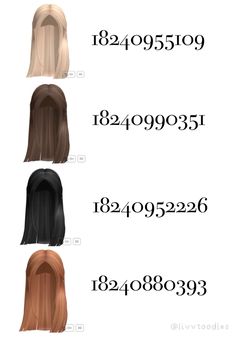 roblox hair codes Roblox Hair Codes Brown And Blonde, Brunette Hair Roblox Codes, Club Roblox Hair Codes, Berry Ave Codes Hair Blonde, Hair Codes For Berry Ave Brown, Brown Hair Code Bloxburg, Curly Hair Berry Avenue Codes, Blond Hair Codes, Berry Ave Blonde Hair Codes