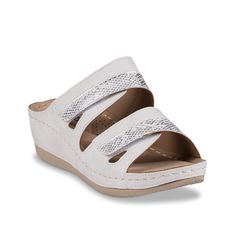 Good Choice-Havana Wedge Sandal The Havana wedge sandal from Good Choice has everything you need for stylish support. The adjustable hook and loop straps provide a perfect fit while the plush footbed cushions your steps. Wedge Sandal, Hook And Loop, Havana, Wedge Sandals, Shoe Boots, Perfect Fit, Wedges, Cushions, Sandals