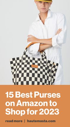 Are you looking to update your everyday look in 2021? Elevate your style with these sleek and stylish purses, available to shop now on Amazon. From bold colors to modern shapes, these are the best picks for your new go-to purse. With such an array of options to choose from, you won't want to miss out on the hottest trends for this season. Start shopping now and find the perfect addition to your wardrobe! 2024 Purse Trends, Glitter Purse, Large Beach Bags, Modern Shapes, Stylish Purse, Best Purses, Unique Purses, Trends 2023