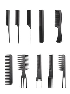 Shop Multi Shaped Hair Comb Set 10pcs online. SheIn offers Multi Shaped Hair Comb Set 10pcs & more to fit your fashionable needs. Pick Comb, Hair Steamers, Rat Tail Comb, Static Hair, Comb Set, Printed Makeup Bag, Styling Comb, Latest Makeup