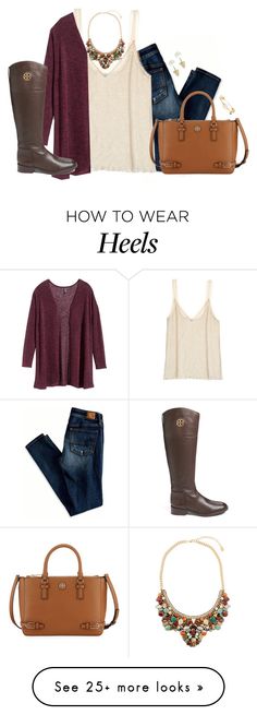 "↬ move f o w a r d ↫" by kaley-ii on Polyvore featuring moda, American Eagle Outfitters, Calypso St. Barth, H&M, Accessorize, Tory Burch, Bourbon and Boweties y CC SKYE How To Wear Jeans, St Barth, Look Vintage, Complete Outfits, Outfit Goals, Fall Outfit