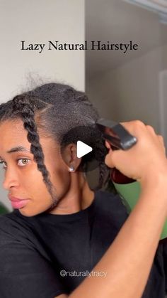 Quick Hairstyles For Black Women Natural Hair 4c, Quick Easy Hairstyles Black Women, Simple Hairstyle For Natural Hair, No Product Hairstyles Natural Hair, Natural Hairstyles For Black Women Protective Blow Dried, 4c Stretched Hairstyles Natural, Cute Natural Hairstyles For Black Women Blown Out Hair, 4c Quick Hairstyles, Quick 4c Hairstyles Simple