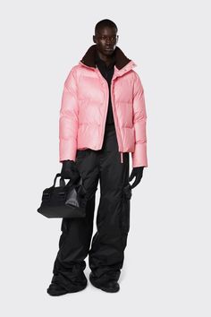 RAINS Boxy Puffer Jacket Jackets RAINS