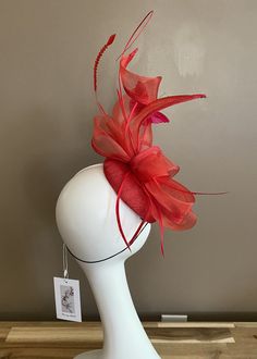 Easter Wedding, Mini Hats, Kentucky Derby Fascinator, Sinamay Hats, Derby Fascinator, Wedding Tea, Wedding Fascinators, Feather Flower, Handmade Bows