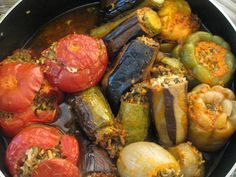 the vegetables are cooked and ready to be eaten