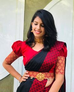 Model Blouses, Designer Blouse Ideas, Saree Belt, Blouse Ideas, Pattu Saree Blouse Designs, Wedding Blouse Designs, New Blouse Designs, Sari Blouse Designs, Blouse Designs Indian