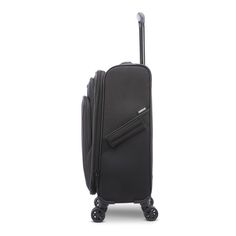 With its thick fabric weave, durable edge piping and protective corner guards, Phenom LTE is the embodiment of reliable performance luggage. This oversized carry on is perfect to pack all your extras for going to and from your destination. Sometimes you just need a little more room and Phenom LTE has you covered. Black Luggage With Leather Trim For Trip, Black Rectangular Luggage With Leather Trim, Black Travel Cases With Luggage Sleeve, Classic Nylon Travel Bag With Luggage Sleeve, Classic Black Luggage For Weekend Trips, Functional Rectangular Luggage With Leather Trim, Black Leather Trim Luggage For Travel, Functional Black Luggage With Leather Trim, Classic Black Luggage With Leather Trim