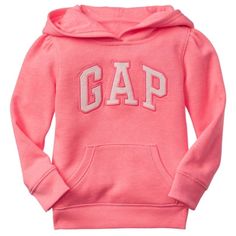 Arch Logo Pullover Hoodie Sweatshirt For Toddler Girls Todder Girl Sizes U-Pick: 3t/3 Years, 4t/4 Years, 5t/5 Years Color: Pink Pop Neon Gap New With Tag Fabric & Care 60% Cotton, 40% Polyester. Machine Wash. Imported. Overview Long Puff Sleeves With Finely Ribbed Cuffs And Hem. Hood With Jersey Lining. Pullover. Appliqu Arch Logo At Center Front. Kanga Pockets. Soft Fleece Lining. **Smoke Free / Pet Free** Toddler Coats Girl, Gap Logo, Arch Logo, Camo Baby Stuff, Baby Outerwear, Baby Boy Fashion, Girl Coat, Knit Sweatshirt, Baby Shirts