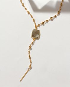 With each subtle "drip" adorning your chest, this versatile chain allows you to embrace your inner dynamism. Designed to enhance any neckline, this lariat-style necklace can stand alone or be layered for a personalized touch. The adjustable extender ensures a customizable fit for diverse styles, while the gemstone centerpiece provides a tasteful hint of color to elevate your ensemble. Lariat Style Necklace, Waist Chain, Lariat Necklace, Style Necklace, Bracelet Sizes, Mother Of Pearl, Ring Earrings, Necklaces Bracelets, Fitness Fashion