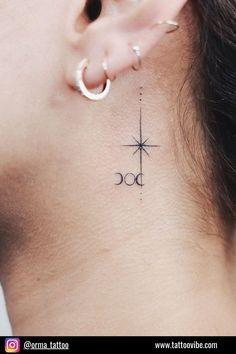 design Moon goddess tattoo design Three Faced Goddess Tattoo, Maiden Mother Crone Symbol, Maiden Mother Crone Tattoo Triple Goddess Symbols, Moon Ear Tattoo Inner, Selene Moon Goddess Tattoo, Three Moons Tattoo, Three Goddess Tattoo, Three Moon Tattoo Triple Goddess, Pagan Moon Tattoo