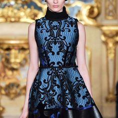 Baroque luxe Baroque Dress, Modern Baroque, Baroque Fashion, Marie Antoinette, Inspired Dress, Fashion Pictures, Couture Fashion, Blue Dress, Passion For Fashion